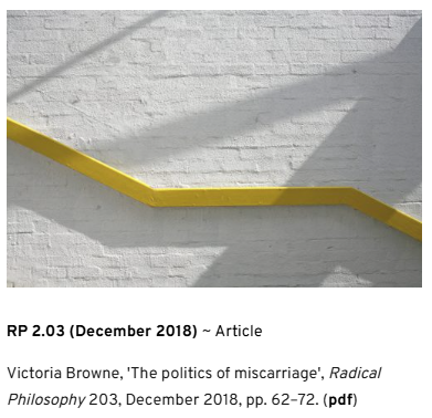 Politics of Miscarriage