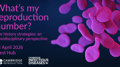 'What's my reproduction number?' flyer, 23 April 2026