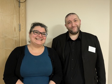 Christina Rozeik (Cambridge Reproduction) and Sandy Starr (Progress Educational Trust)