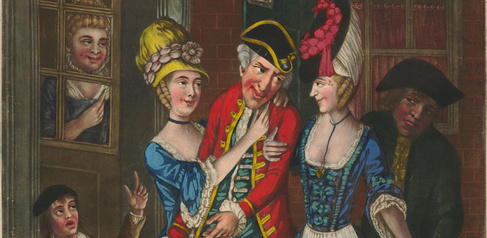 An Evenings Invitation; with a Wink from the Bagnio (1773)