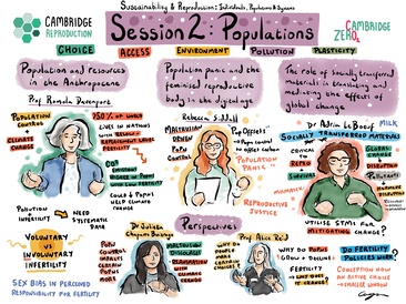 Live illustration from 'Reproduction and sustainability' workshop, November 2025