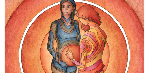 Cover image from Christina Weis, 'Surrogacy in Russia. An ethnography of reproductive labour, stratification and migration'