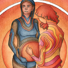 Cover image from Christina Weis, 'Surrogacy in Russia. An ethnography of reproductive labour, stratification and migration'