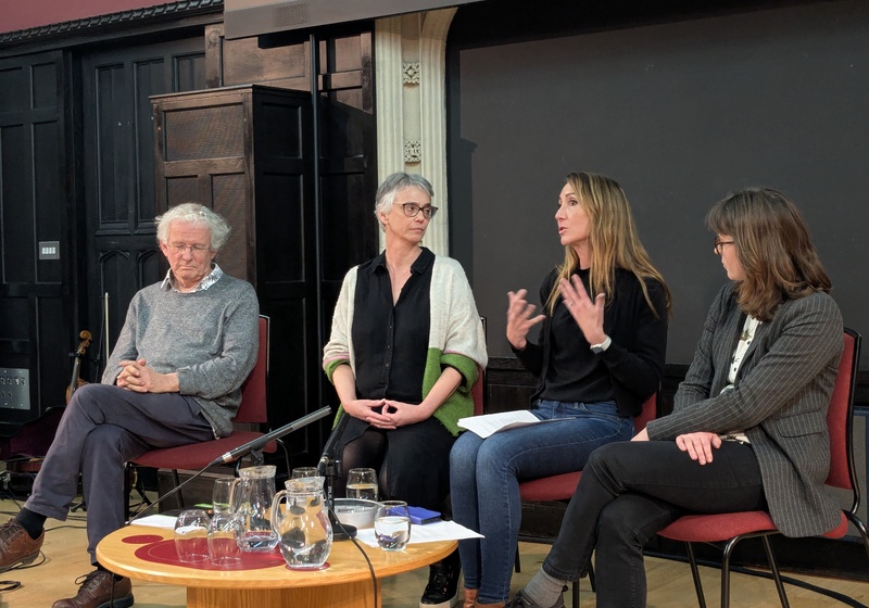 Panel discussion at Cambridge Festival 