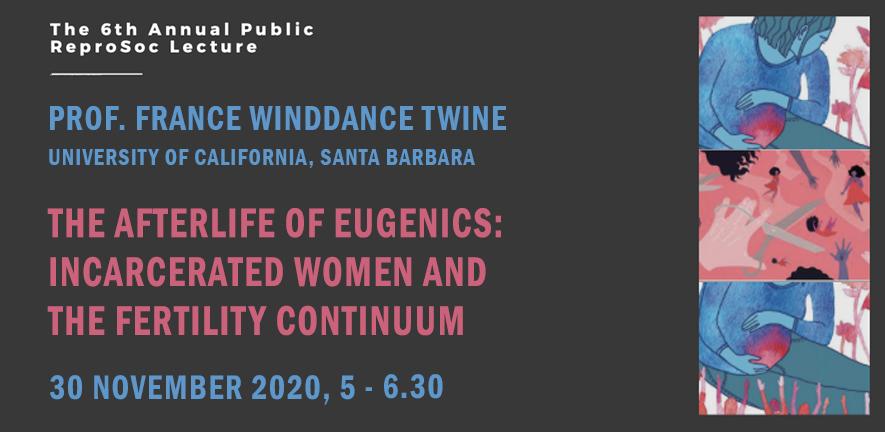 ReproSoc annual lecture, 30 November 2020 ReproSoc annual lecture, 30 November 2020