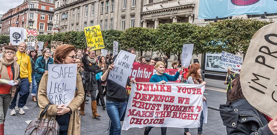 March for Choice, Dublin, 2012. Photo by William Murphy.
